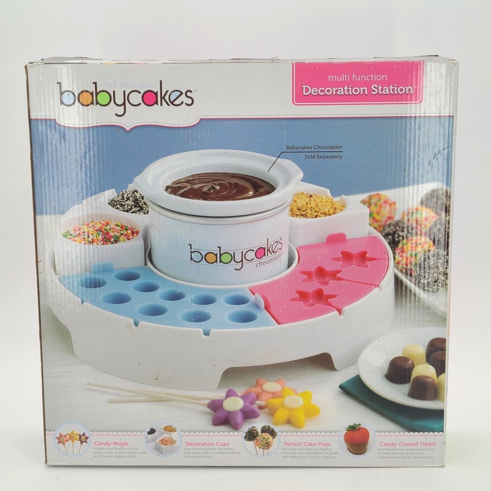 BabyCakes Multi Function Decoration Station For Cake Pops & More DS-1 NIB